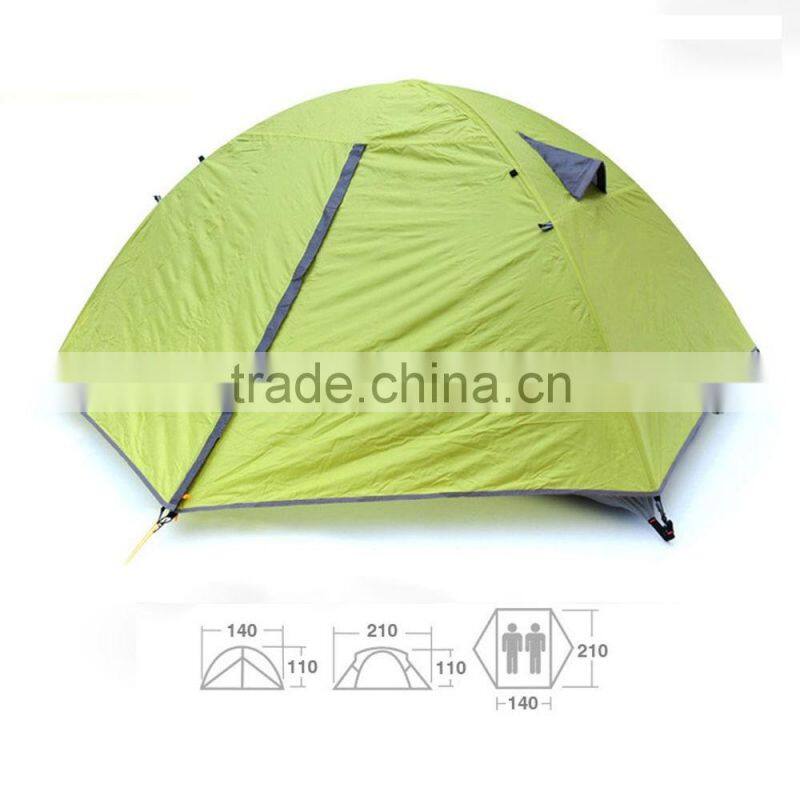 portable Climbing Camping Hiking season use Colorful Waterproof Double Layer 2 Person lovers folding beach Tent