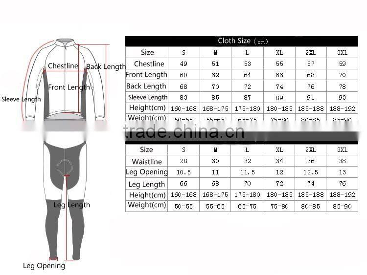 Sport specialized cycling clothing set