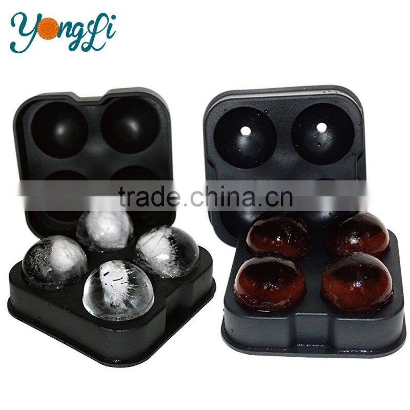 Fda Approved Silicone Ice Ball Maker Ice Cube Whiskey Sphere for Popsicle