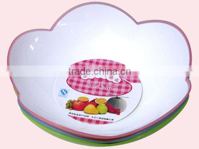 Large size Flower Fruit Dish Salad Bowl