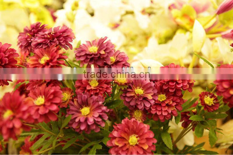 27434 indoor art wistaria flowers, Restaurant decorated with Oriental decor