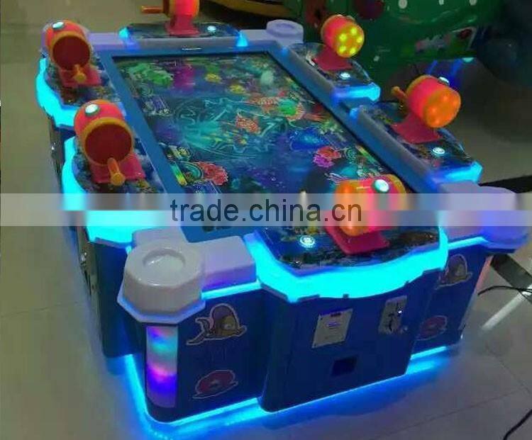 2016 Hot Sale Go Fishing Redemption Game Machine, Kids Shooting Game Machine,High Quality Amusement Park Supplies