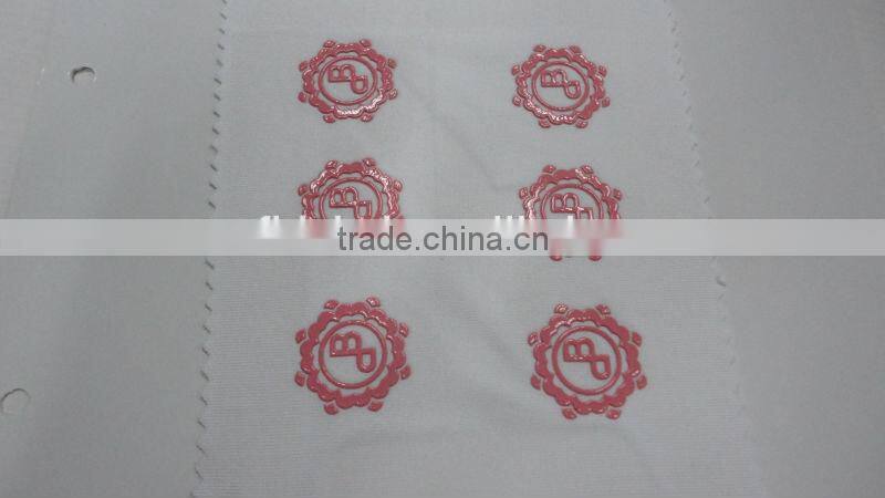 High quality custom t shirt heat transfer label