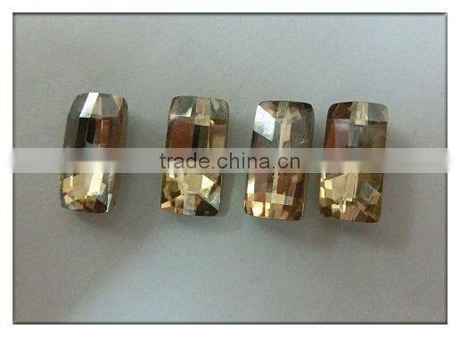 wholesale crystal pure baguette point back loose rhinestone