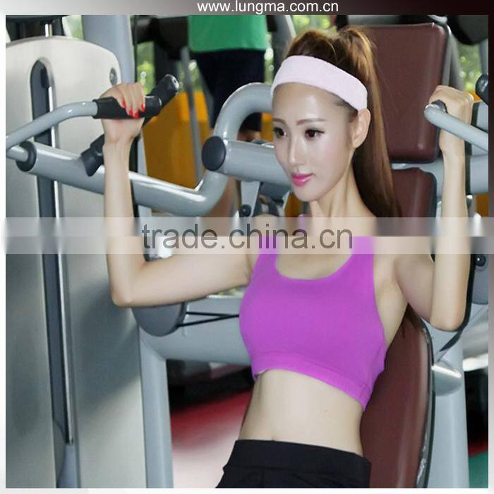Yoga Running Fitness Wear Custom Sublimation Genie Nude Sports Bra