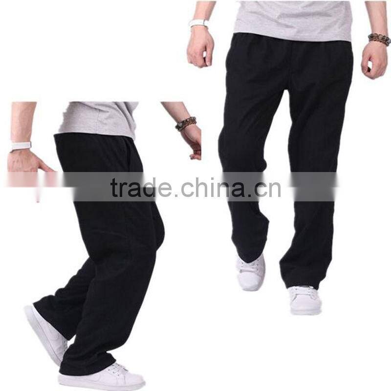 2016 Classic Solid Colour Mens Cotton Sports Track Pants