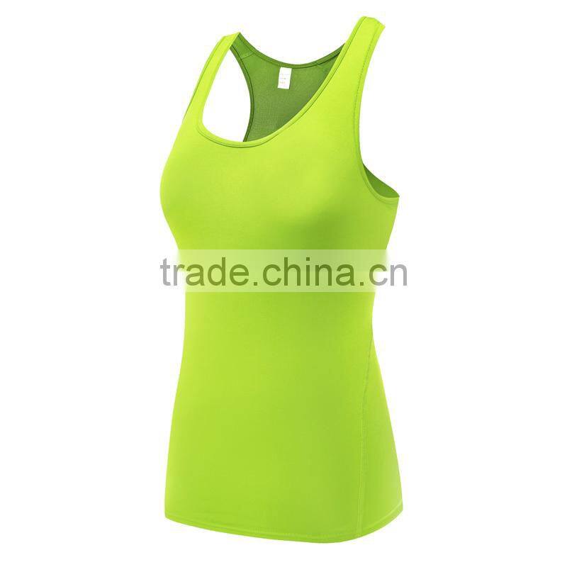 Custom Made wholesale athletic women fitness tank top