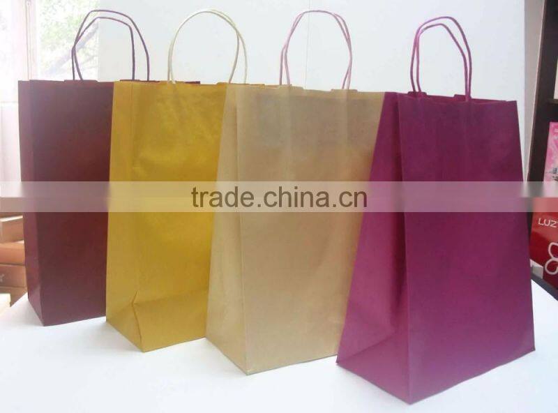 Kraft Paper Bags with full printing and logo
