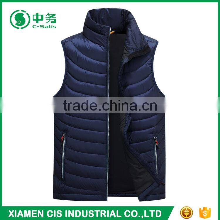 Latest Fashion Winter Multicolor Windproof Lightweight Duck Down Vest for Mens