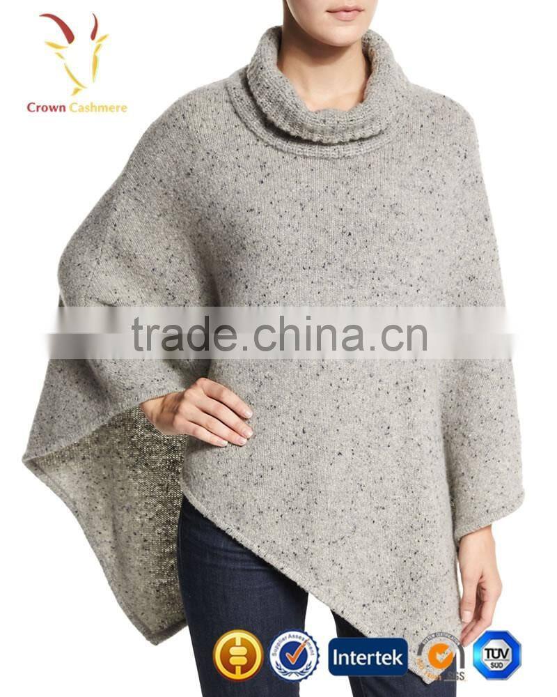 Wool Knitted Poncho,poncho women knit sweater wholesale