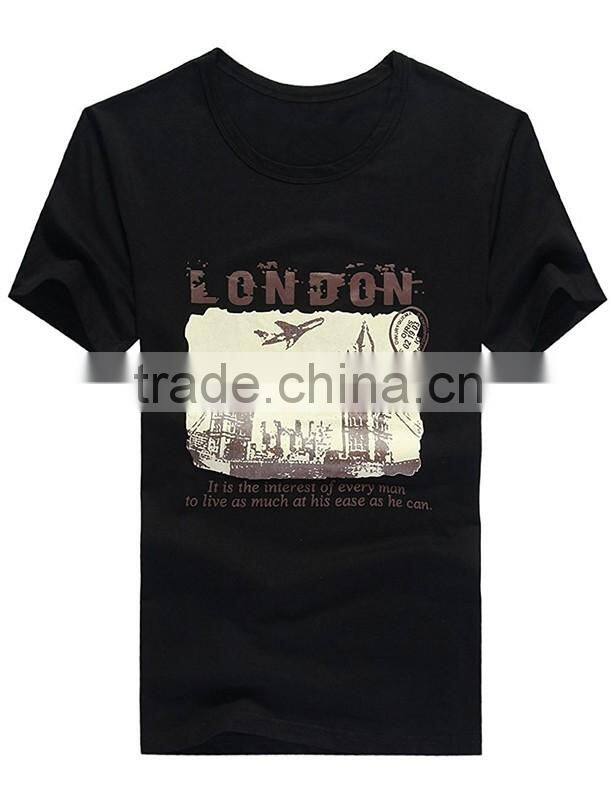 Cheap custom logo silk screen printing t-shirt made in China