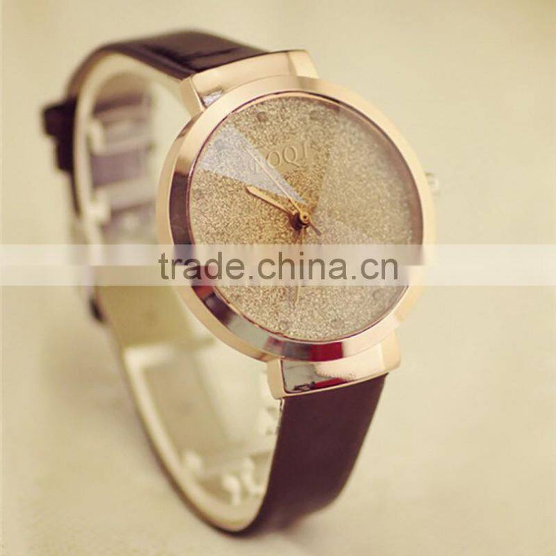 Alloy case wrist watch fashion women watch promotional quartz lady wrist watches