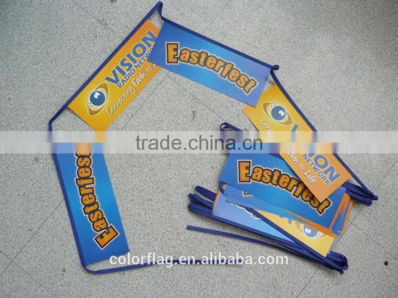 promotional pvc bunting flag