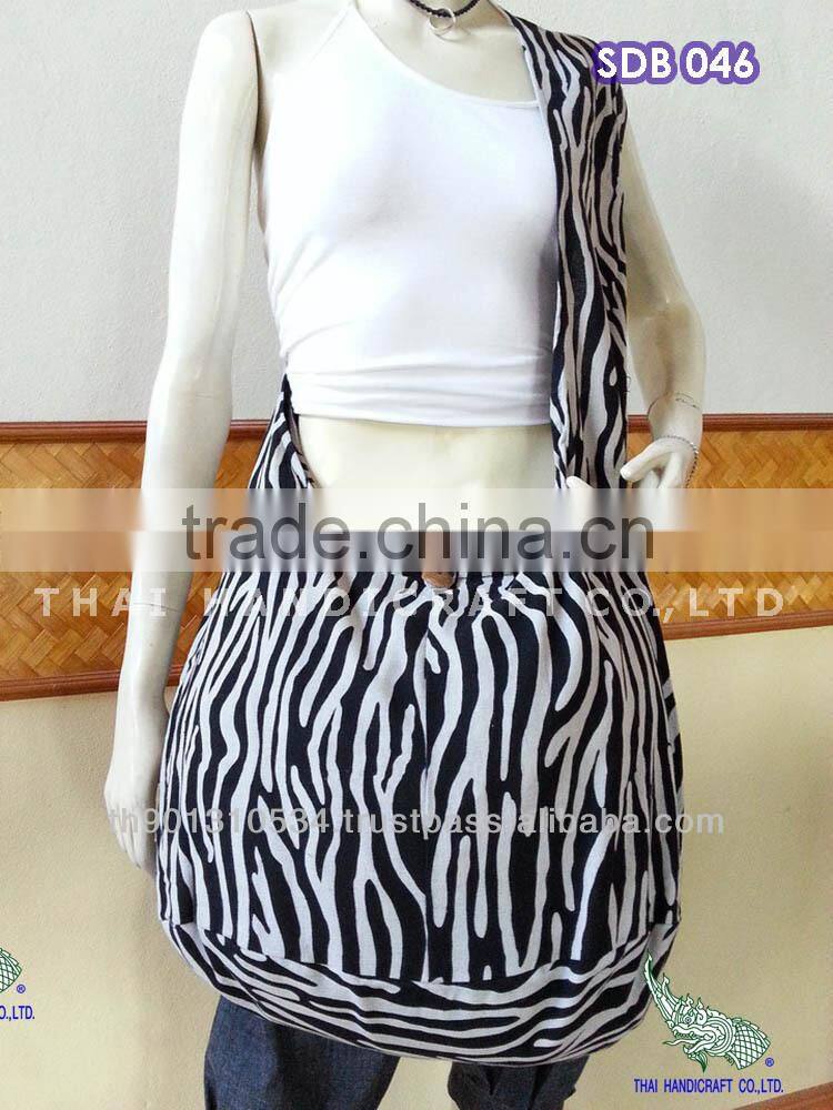 Thai Large Cotton Shoulder Hippie Boho Hobo Sling Crossbody Yaam