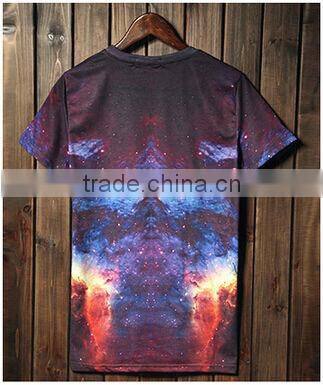 elastic men's t shirt full printing design with eye