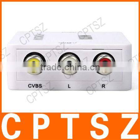 HDMI to AV Video Audio Converter - White