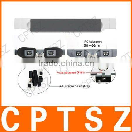 NEW Video Glasses,72inch Virtual Screen Mobile Theatre with IPD and Focus adjustment 720P