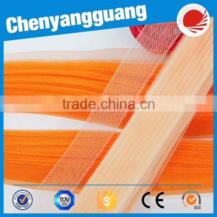 High quality black horse hair braid for crinoline skirt