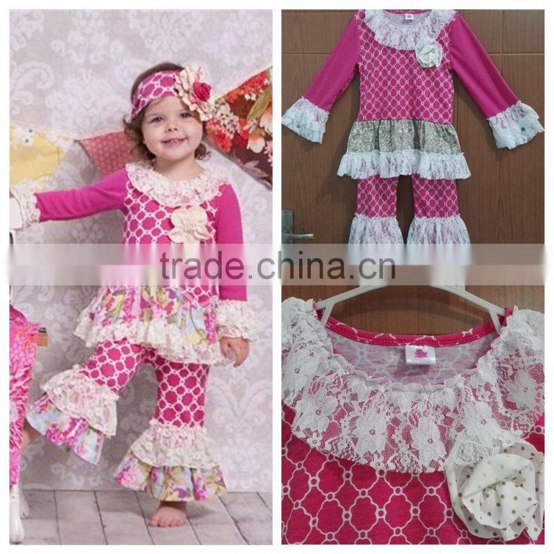 multicolor shirt ruffle shorts summer easter rabbit girls outfit clothes