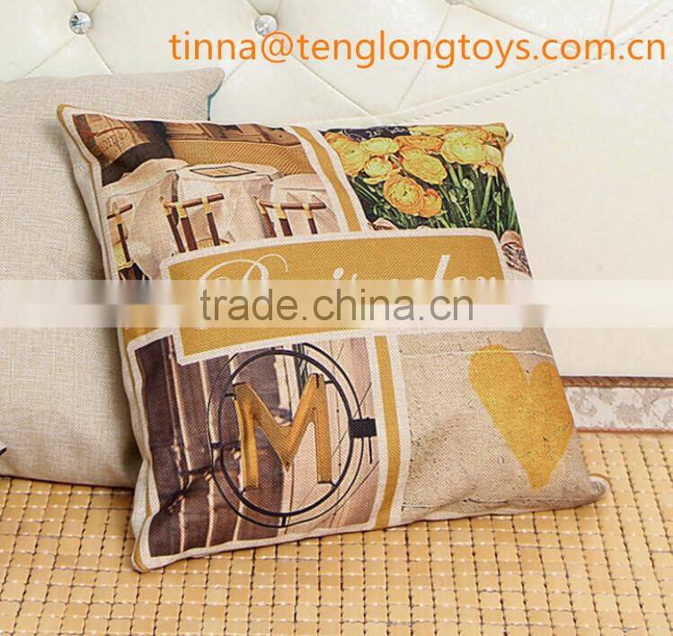 home cartoon plush neck pillow western style pillow
