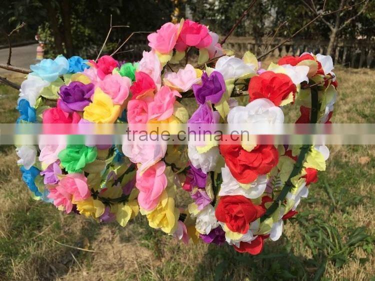 Wholesale decoration floral hoop , Christmas garland , wreath for headwear M5040815