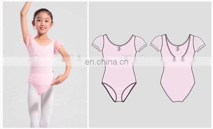 11524113 Organza Ballet Leotards Kids Leotard Green