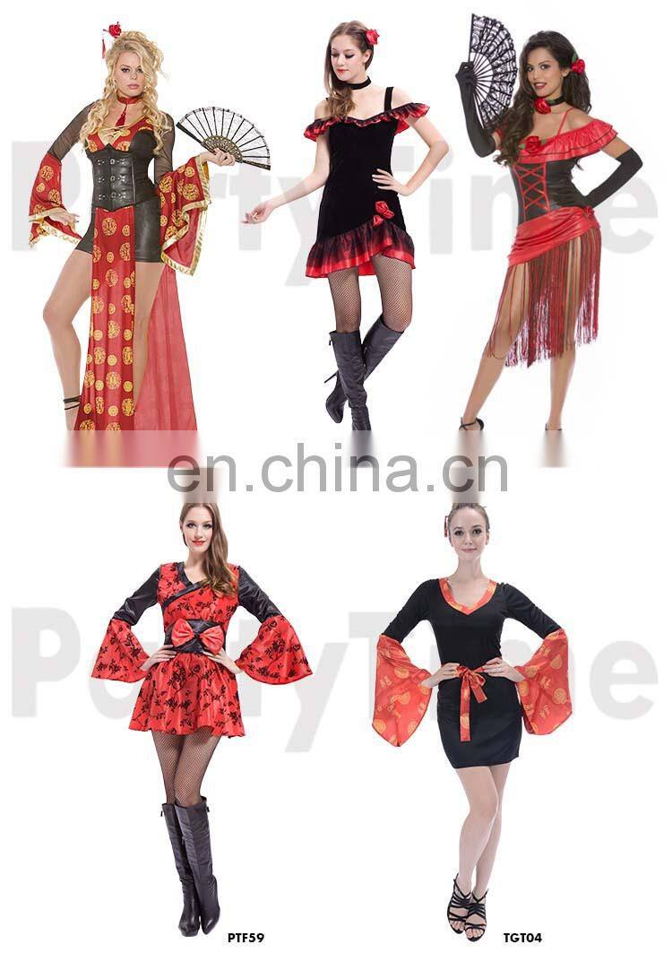 deluxe style Japanese sexy dresses women cosplay sexy Japanese geisha costume