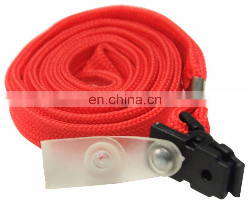 Hot sale Tube polyester Plain lanyard
