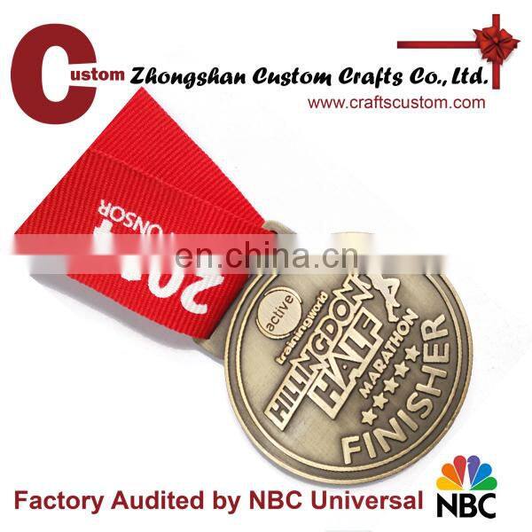 Custom metal sport medal for sports match
