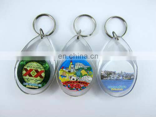 Plastic keychain/keytag