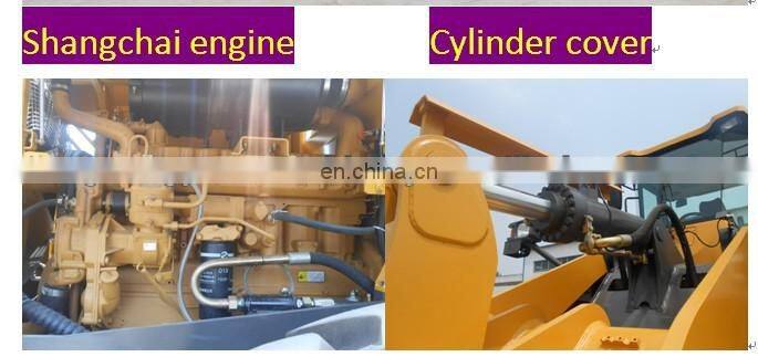 5ton China wheel loader, big wheel loader, hydraulic front wheel loader