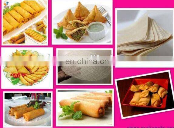 Commercial Big Scale Hot Sale Spring Roll Skin Making Machine