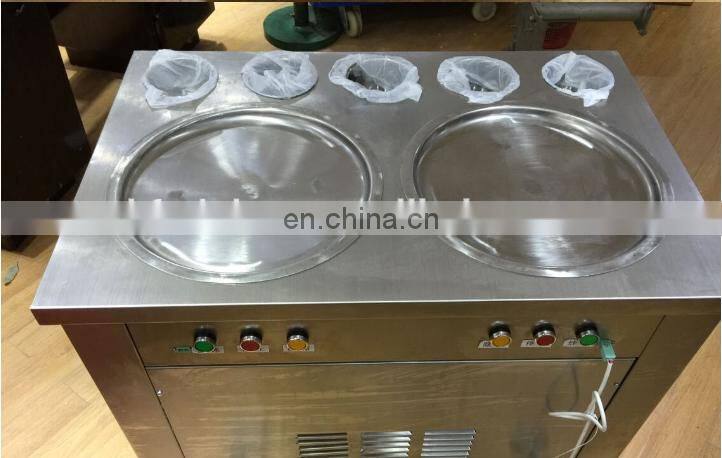 High Efficiency Electric stir fry ice cream machine with best service