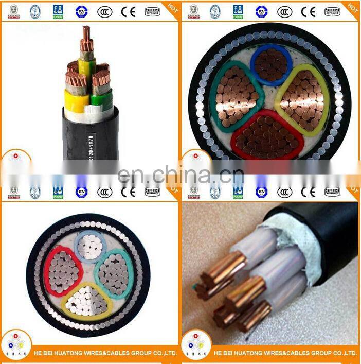 0.6/1kv underground electrical armoured cable 4 core power cable 50mm 70mm 95mm 120mm