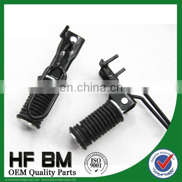 Motorcycle and e-bike foot rest, aluminium metal footrest, universal pedal