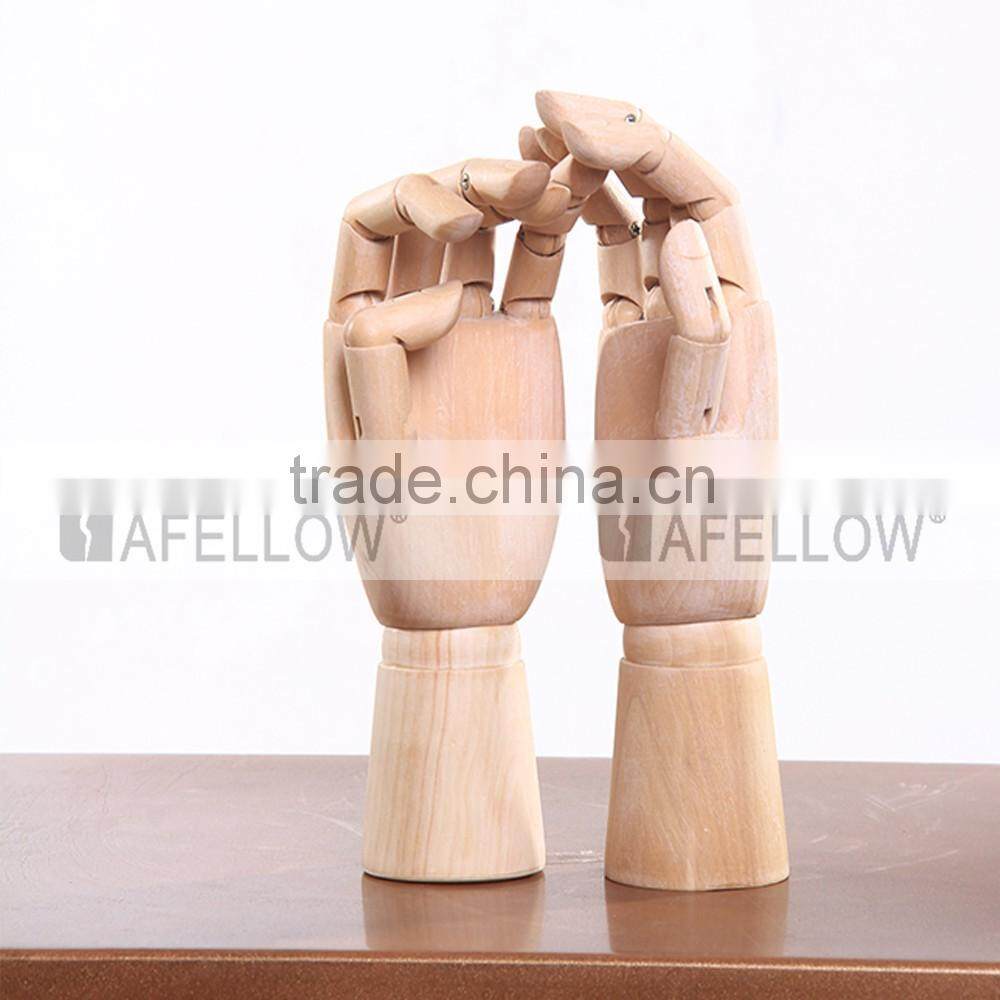 Dummy Hand Adjustable Wooden Hand Mannequin Dispaly Jewelry mannequin
