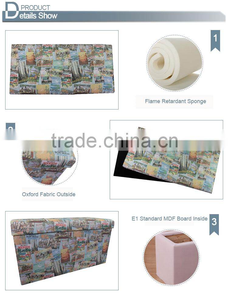 Goodlooking Home Furniture Foldable Storage Stool