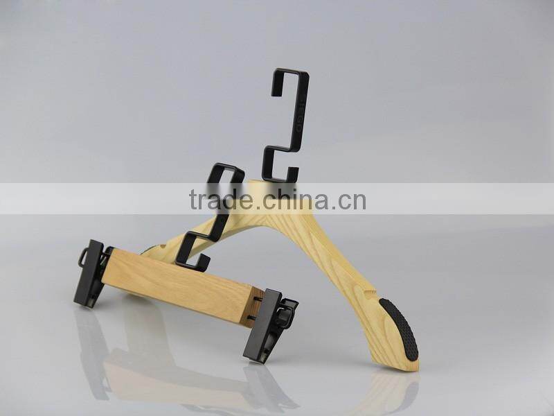 matched sets wooden hanger custom wooden hanger with long hook
