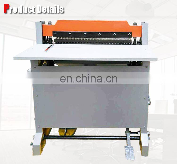 NO MOQ high speed heavy duty paper punch machine manufacturer print shop use hole punching and perforating machine