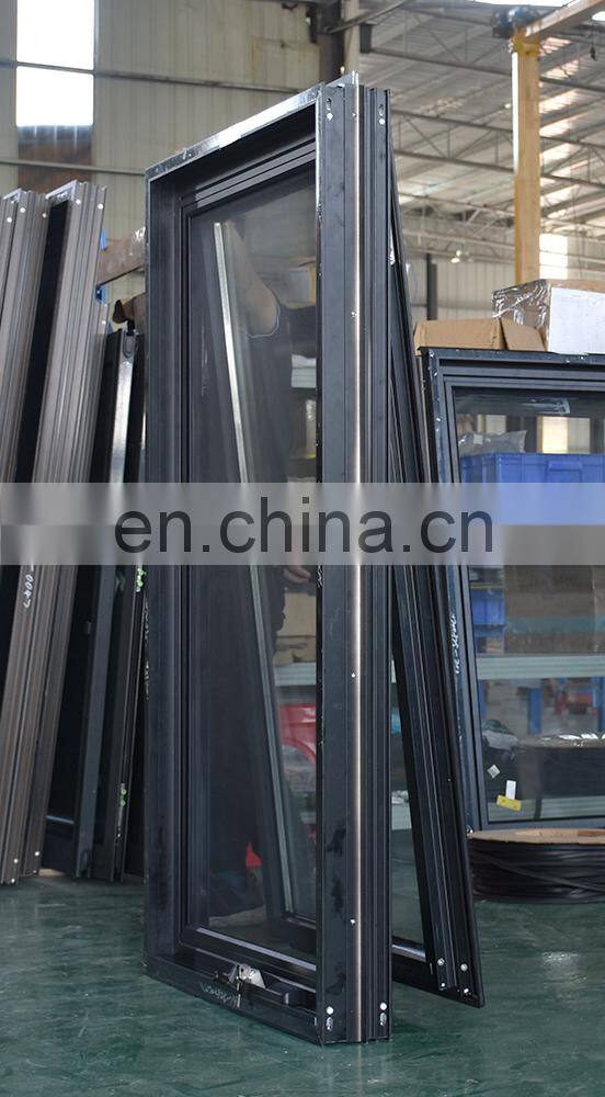 Wholesale Aluminum Windows and Doors Push Out Window Double Glazed Tempered Awning Windows