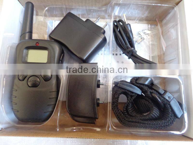 LCD Dog Remote Rechargeable And Waterproof Dog Training Collar