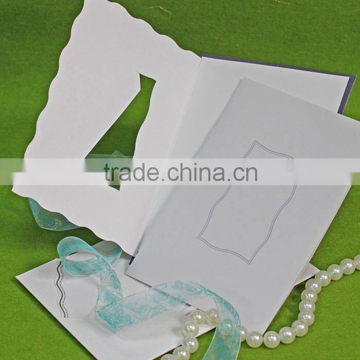 2016 Wholesale Embossing Printing Hot Stamp Invitation Card