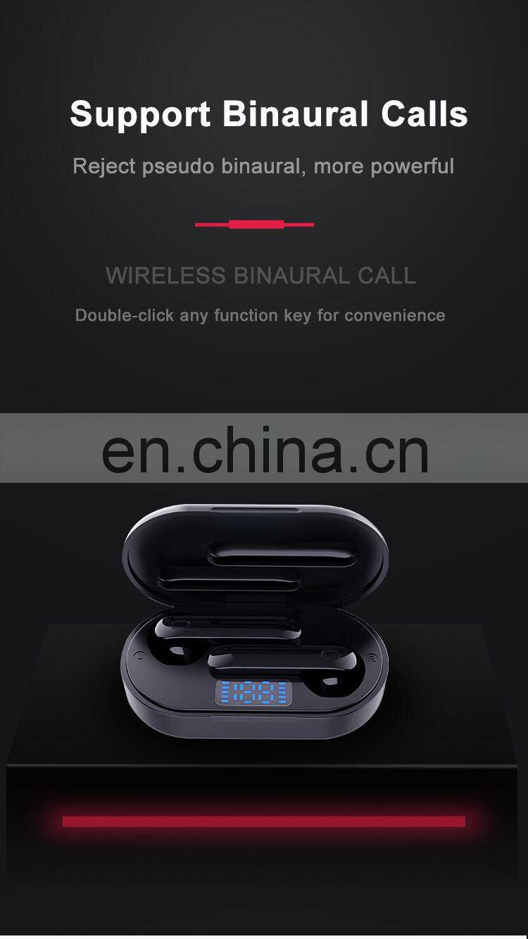 Best sell products 2020 in USA Amazon P25 TWS 5.0 hifi bass ear buds wireless headphone earphone hands free in ear headset