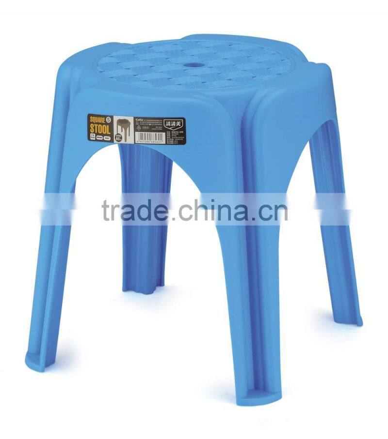 Colorful Plastic Stools with legs