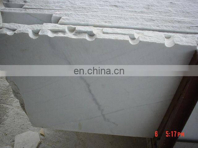 China White marble floor tile 18x18