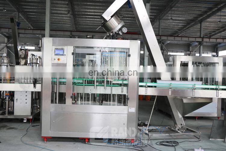 Automatic Glass Bottle Carbonated Drink Filling Machine