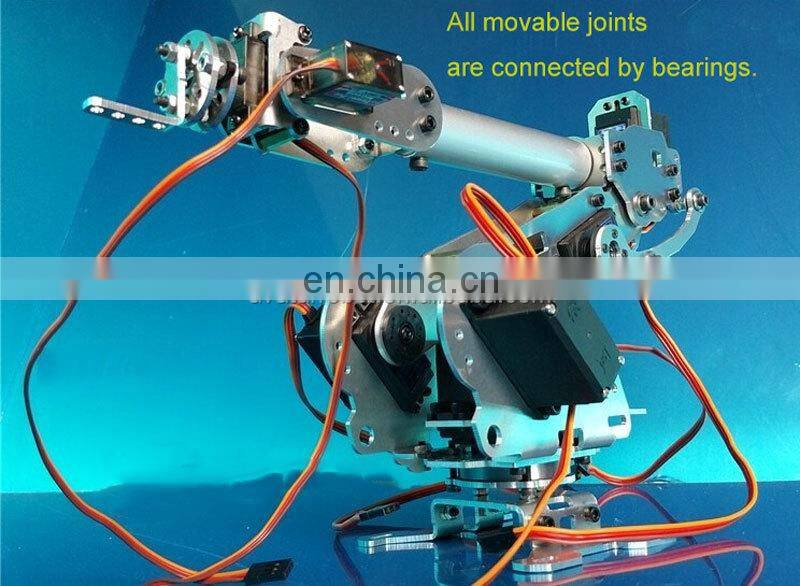 mini industrial 6 axis robot arm educational robot arm