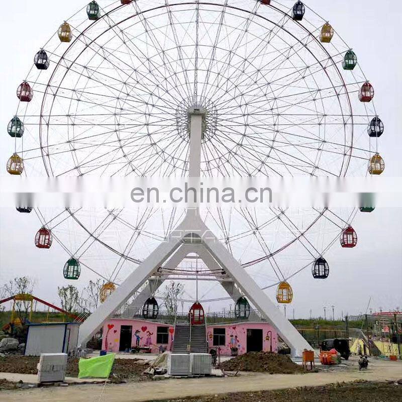 Outdoor amusement park sky wheel carnival ride large sightseeing ferris wheel for sale