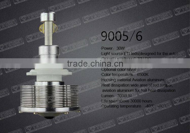 Canbus Easy Install AC/12V 30W led lamp LED Headlight Kit