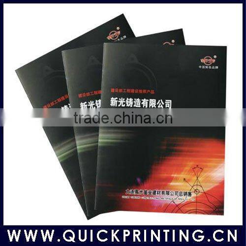 Professional full color cheap brochure booklet pamphlet catalogue printing